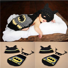 Load image into Gallery viewer, Baby Newborn Photography Props Dinosaur Costume Cartoon Knit Hat Pant Set Baby Newborn Photo Shoot Accessories