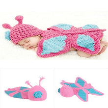 Load image into Gallery viewer, Baby Newborn Photography Props Dinosaur Costume Cartoon Knit Hat Pant Set Baby Newborn Photo Shoot Accessories