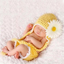 Load image into Gallery viewer, Baby Newborn Photography Props Dinosaur Costume Cartoon Knit Hat Pant Set Baby Newborn Photo Shoot Accessories