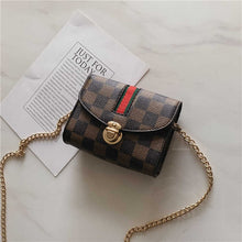 Load image into Gallery viewer, 3-12Y Baby Girls Bags Kids Children's New Fashion Wild Chain Princess Diagonal Cross Bag Children Portable Bucket Bag