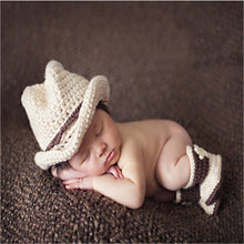 Load image into Gallery viewer, Baby Newborn Photography Props Dinosaur Costume Cartoon Knit Hat Pant Set Baby Newborn Photo Shoot Accessories
