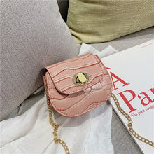 Load image into Gallery viewer, 3-12Y Baby Girls Bags Kids Children's New Fashion Wild Chain Princess Diagonal Cross Bag Children Portable Bucket Bag
