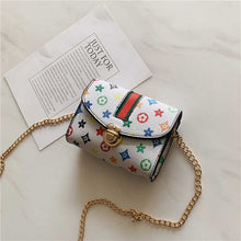 Load image into Gallery viewer, 3-12Y Baby Girls Bags Kids Children's New Fashion Wild Chain Princess Diagonal Cross Bag Children Portable Bucket Bag
