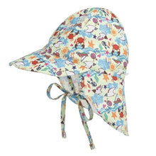 Load image into Gallery viewer, SPF 50 + Kids Sunscreen Hat Breathable Mesh Baby Sun Bucket Cap Swim Hat Outdoors Cap Ultraviolet Headwear Baby Sunbonnet Hat

